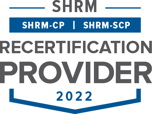 SHRM Recert 2022 logo