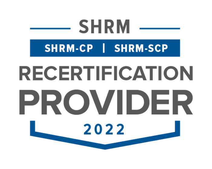 SHRM Recert Provider logo 2022
